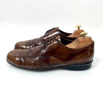 Prada Derby Brogue - Schoenen met veters met hakken - Maat: beschikbaar voor biedingen