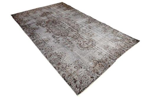 Grijs vintage - Vloerkleed - 280 cm - 170 cm - met, Huis en Inrichting, Stoffering | Tapijten en Vloerkleden