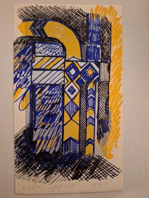 Otto Herbert Hajek (1927-2009) - Untitled Serigraph von Otto, Antiek en Kunst, Antiek | Overige Antiek