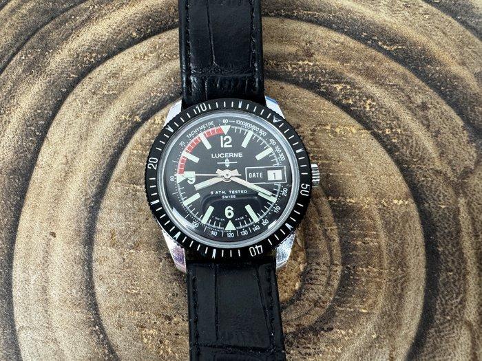 Lucerne - Chrono - Tachymetre - Zonder Minimumprijs - Heren, Handtassen en Accessoires, Horloges | Heren