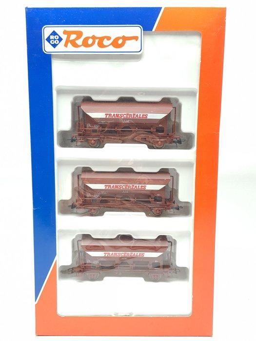 Roco H0 - 44072 - Modeltrein goederenwagonset (1) - Set van, Hobby en Vrije tijd, Modeltreinen | H0