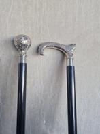 Wandelstok (2) - Hout, Messing