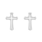 Fako Bijoux® - Oorbellen - Steker - RVS - Stainless Steel -, Verzenden, Nieuw