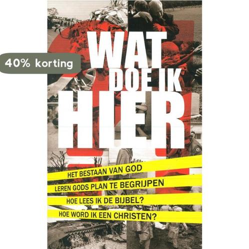 Wat doe ik hier?! / Morgenrood brochurereeks / 261, Boeken, Godsdienst en Theologie, Zo goed als nieuw, Verzenden