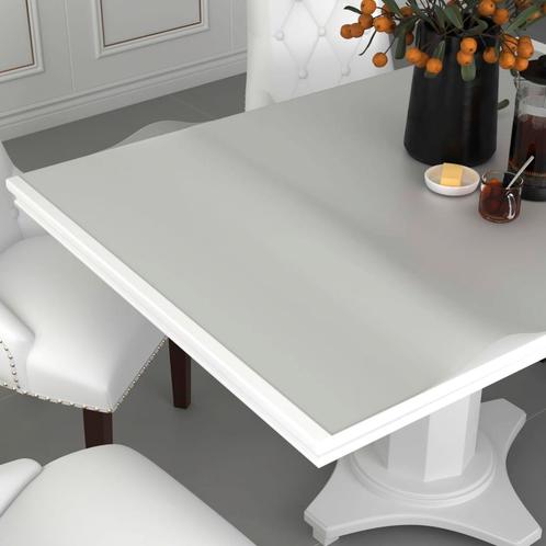 vidaXL Tafelbeschermer 80x80 cm 2 mm PVC mat, Huis en Inrichting, Woonaccessoires | Overige, Nieuw, Verzenden