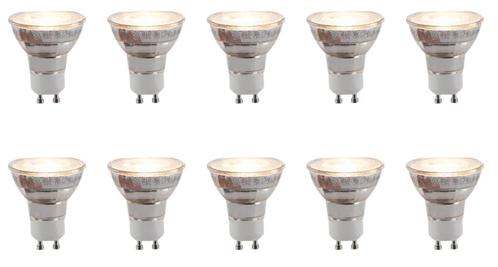 Tweedekans | Set van 10 - Lucide Reflector GU10 Spot - Ø 5, Huis en Inrichting, Lampen | Plafondlampen, Ophalen of Verzenden