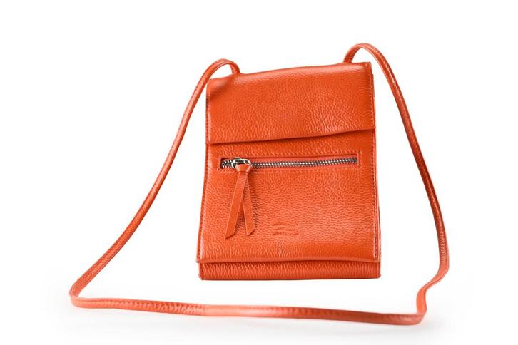 Crinkles Schoudertassen in maat standaard Oranje | 5%, Handtassen en Accessoires, Tassen | Damestassen, Oranje, Zo goed als nieuw