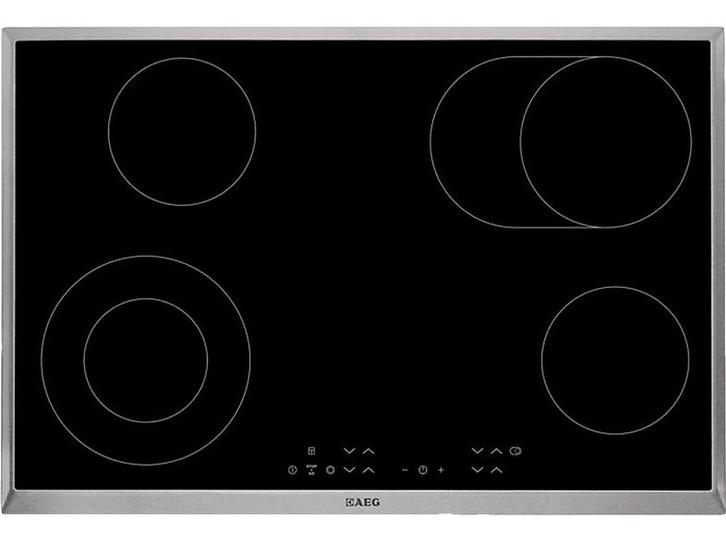 AEG -  Keramische Kookplaat  - Zwart, Elektronische apparatuur, Kookplaten, Elektrisch, Nieuw, Verzenden