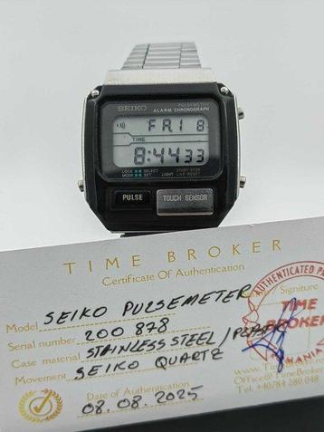 Seiko - PulsoMeter - Zonder Minimumprijs - Heren - 1982
