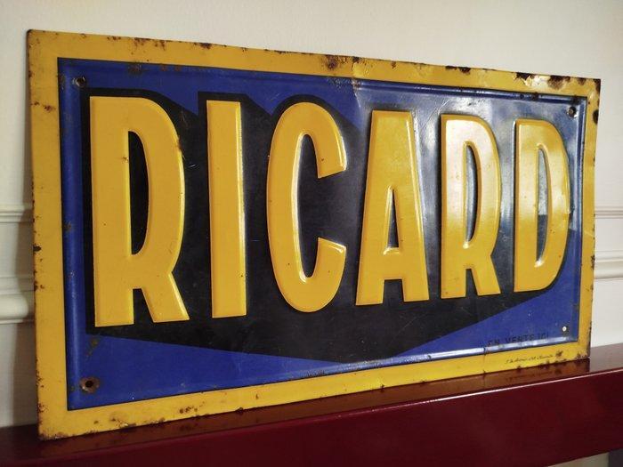 RICARD - Reclamebord - Metaal, Antiek en Kunst, Antiek | Wandborden en Tegels