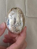 Doos - Trinket ei doosje in Art Nouveau stijl - .800 zilver, Antiek en Kunst