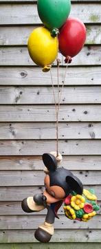 Disney - Beeld, Mickey Mouse met ballonnen - 78 cm - Hars, Verzamelen, Nieuw