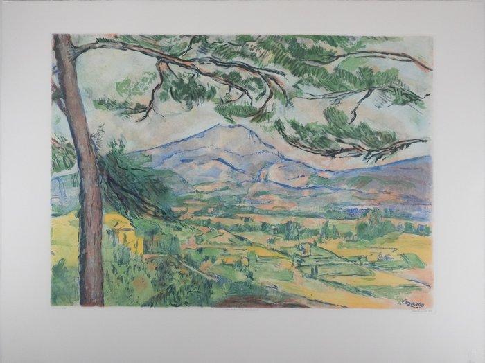 Paul Cézanne (1839-1906) - La Montagne Sainte Victoire au, Antiquités & Art, Antiquités | Autres Antiquités