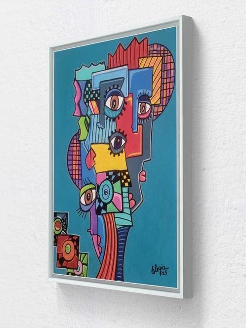 Elena Girardi - STRATI DI RIFLESSIONI, Antiek en Kunst, Kunst | Schilderijen | Modern