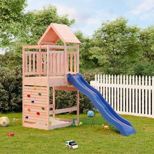 vidaXL Speelhuis massief douglashout, Kinderen en Baby's, Speelgoed | Buiten | Speeltoestellen, Nieuw, Verzenden