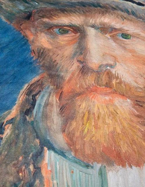 Arazzo en velours Van Gogh - 70x90 cm - Velours de luxe -, Antiek en Kunst, Curiosa en Brocante