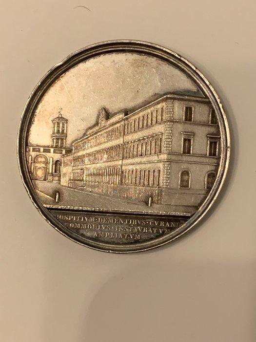 Vaticaan. Medal Pie IX-an XXI du pontificat-(1866) Hôpital, Postzegels en Munten, Munten en Bankbiljetten | Toebehoren