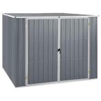 vidaXL Tuinschuur 195x198x159 cm gegalvaniseerd staal grijs, Verzenden, Nieuw