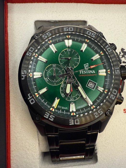 Festina - Timeless Chronograph - Sans Prix de Réserve -, Handtassen en Accessoires, Horloges | Heren
