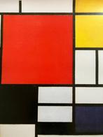 Piet Mondrian - Composición con líneas y colores