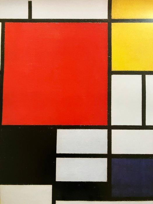Piet Mondrian - Composición con líneas y colores, Antiek en Kunst, Kunst | Tekeningen en Fotografie