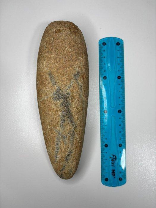 Neolithisch Hand axe - 21.2 cm, Antiek en Kunst, Antiek | Overige Antiek