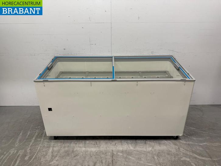 Verrijdbare Combisteel Cuba Schepijsvitrine 13 bakken 230V, Zakelijke goederen, Horeca | Keukenapparatuur, Ophalen of Verzenden