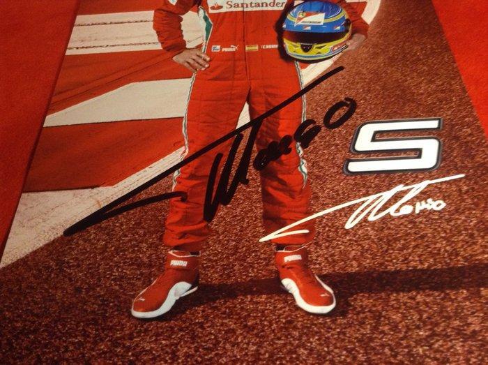 Ferrari - Formula One - Fernando Alonso - 2012 - Fankaart, Verzamelen, Automerken, Motoren en Formule 1