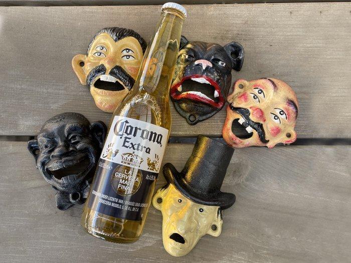 Flessenopener (5) - Gietijzer, Antiek en Kunst, Curiosa en Brocante