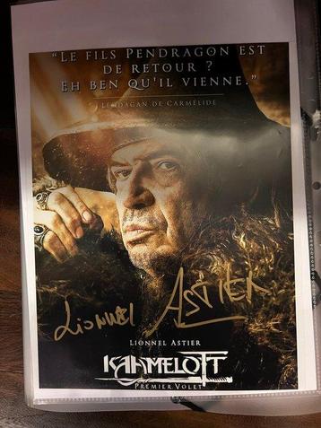 Lionnel Astier - Autographe