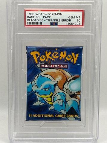 Pokémon - 1 Graded card - Base booster pack blastoise black, Hobby & Loisirs créatifs