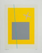 Jean Leppien (1910-1991) - Composition cinétique en jaune et