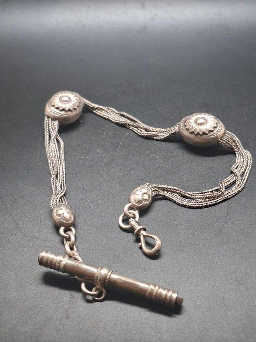 0.800 - chaîne de montre - 1850-1900, Handtassen en Accessoires, Horloges | Heren