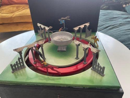 Jep - Jouet Mechanical Jeu De Course Horse Racing Game,, Antiek en Kunst, Antiek | Speelgoed