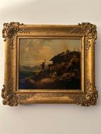 Naar Peter von Hess (XIX - Rasthof in Den Bergen, Antiek en Kunst