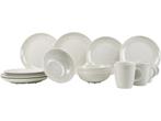 Gimex Solid Line - Servies - 16-Delig - Graniet Beige (16, Verzenden, Zo goed als nieuw
