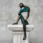 sculptuur, NO RESERVE PRICE - Modern Bronze Sculpture -