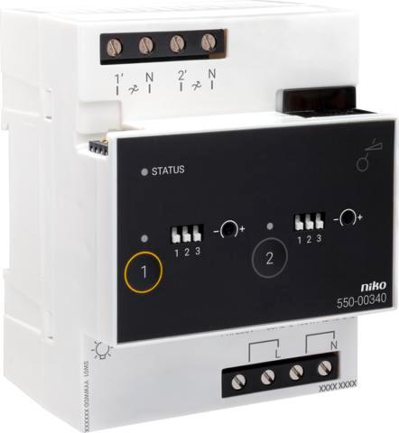 Niko Home Control Système de Bus Dimactor - 550-00340, Doe-het-zelf en Bouw, Elektriciteit en Kabels, Verzenden
