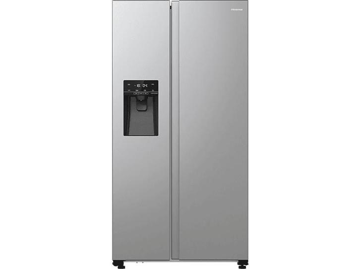 Hisense -  Side By Side Koelkast - Zilver, Elektronische apparatuur, Koelkasten en IJskasten, 200 liter of meer, Nieuw, 160 cm of meer