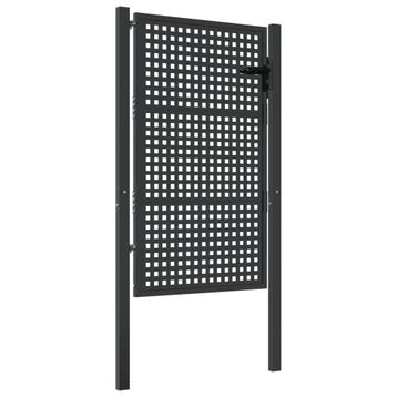 Metalen Poort 105x200 - Retour Deal - Antraciet - Veiligh... beschikbaar voor biedingen