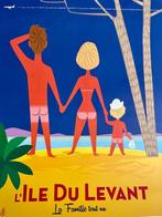 Monsieur Z - Affiche de Tourisme LIle du Levant - La
