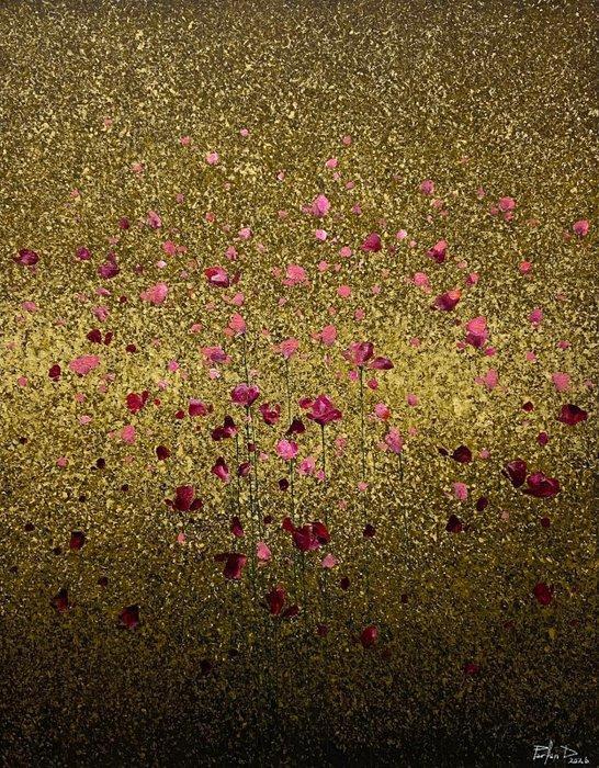 Parfen.D XL - Golden Reverie, Antiquités & Art, Art | Peinture | Moderne
