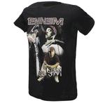 Eminem Slim Shady Marshall Mathers Collage T-Shirt -, Nieuw