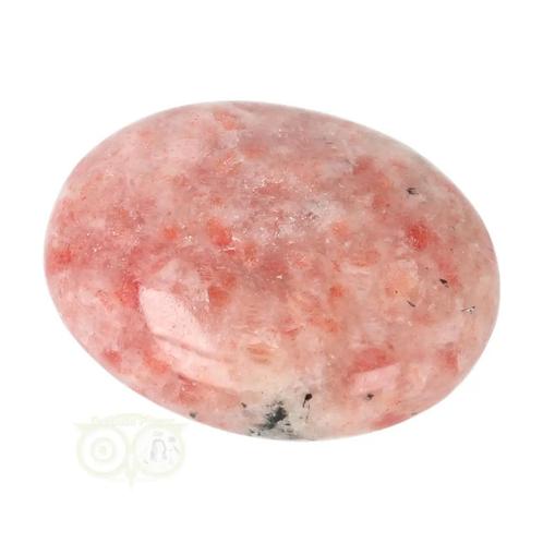 Zonnesteen handsteen Nr 14 - 124 gram - India, Handtassen en Accessoires, Edelstenen, Nieuw, Verzenden