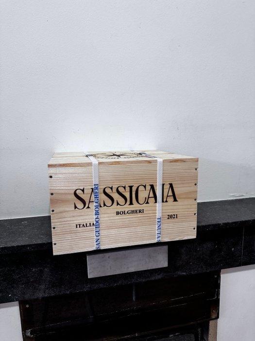 2021 Tenuta San Guido, Sassicaia - Bolgheri DOC - 6 Flessen, Collections, Vins
