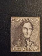 België 1849 - Nummer 1a met 3 goed gerande zijden(boven,, Postzegels en Munten, Postzegels | Europa | België, Gestempeld