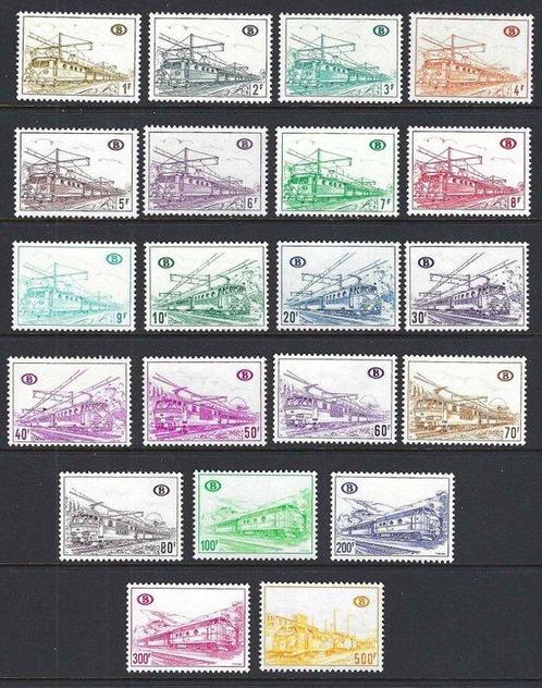 België 1968 - spoorwegreeks locomotieven - OBP/COB, Postzegels en Munten, Postzegels | Europa | België