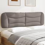 vidaXL Hoofdbordkussen 180 cm stof taupe, Huis en Inrichting, Slaapkamer | Bedden, Verzenden, Nieuw