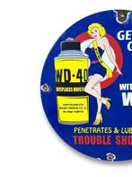 WD.40 - Plaque émaillée - Émail