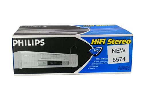 Philips VR740 | VHS Videorecorder | NEW IN BOX, Audio, Tv en Foto, Videospelers, Verzenden